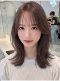 ワンホンレイヤーボブミディアム似合わせカット博多髪質改善