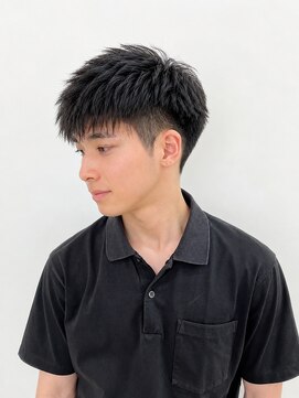 イチパーセント 横浜(1%) リバースセンターパート/ニュアンスパーマ/ダウンバング/横浜