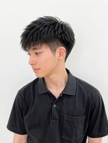イチパーセント 横浜(1%) リバースセンターパート/ニュアンスパーマ/ダウンバング/横浜