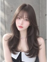 シーシンジュク 新宿南口(Sea shinjuku)&nbsp;ワンホンレイヤー×ダークブルー[デジタルパーマ/ボブ/韓国]
