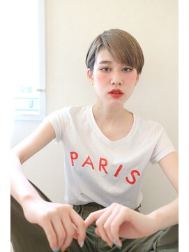 ツナリガ(Tsunariga) 【Tsunariga】　タイトなハイトーマッシュショート