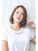 【noah parfait銀座】グレージュ似合わせカットエアリーショート