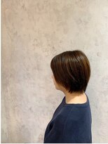 ヘアクークー(hair Cou Cou)&nbsp;coucou ベージュショートボブ