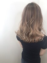 アヴァンス なかもず店(AVANCE.)&nbsp;３Dカラー×ラフウェーブ×ハイライトグラデーション×ロブ