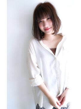 アンリー(Anree) 【Anree】ワンカールで可愛くなるナチュラルボブ