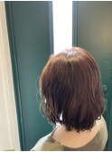 クセ毛ボブ