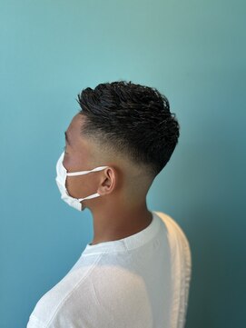 ヘアーメイク マーズ 売布店(Hair Make Mars) スキンフェード×ジェルスタイリング