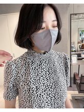 シェリム 栄(CHERIM) 韓国風ボブ#グレージュアッシュ#斜めバング 栄美容院20代30代