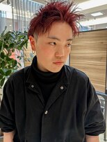 バランス ヘアーアンドアイラッシュ 野田店(balance.)&nbsp;cherry red × lowlight