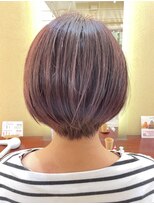 フェアレディ 府中店(FAIRLADY)&nbsp;大人可愛い20代30代40代前下がりひし形小顔ボブ丸みショート