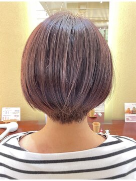 フェアレディ 府中店(FAIRLADY) 大人可愛い20代30代40代前下がりひし形小顔ボブ丸みショート