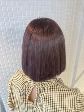 チャフ ヘアーアンドネイル(CHAFF hair&nail) ボルドーボブ