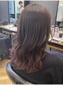 ブリーチなしグラデーションピンク【アルター鎌取店 今吉】