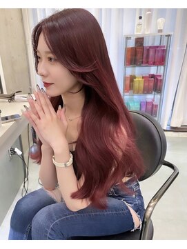 リリー(Lilley) 韓国ヘア×顔まわりカット×顔まわり