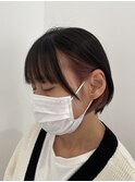 ショート×インナーカラー