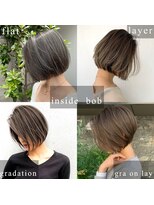 トルネード(TORNADO)&nbsp;外国人風前下がり内巻きショートボブの違い　n9.28