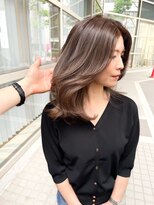 ジルブラン(JIL BLAN) ハイライトバレイヤージュダブルカラーショートカット30代40代