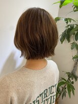 ジエクト ヴィシア(The Ect VIXIA)&nbsp;くびれボブ×ベージュカラー×レイヤーカット×くびれレイヤー