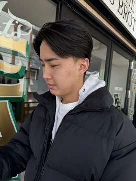 ザスーツブラザーズ(THE SUITS BROTHERS) MEN’S HAIRウルフカルマパーマベリーショートイージーパーマ
