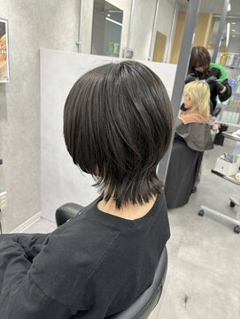 ヘアサロン ドットプラス 町田店(dot. plus) 【三輪 紗弓】ショートウルフ