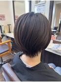丸みショート