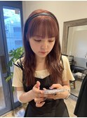 ラベンダーピンクベージュブリーチ似合わせ20代