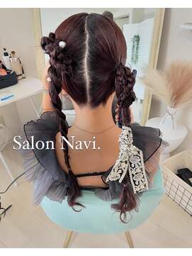 サロンナビ(Salon Navi) アシンメトリーツインhair