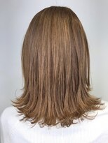 ルッソカナン(Lusso canaan)&nbsp;切りっぱなしヘア/マロンベージュ