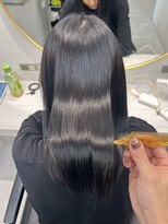 トランス(TRUNS)&nbsp;ケアカラー＋髪質改善ULTOWAトリートメント