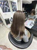ツヤ髪スタイル モカブラウン