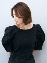 ラミ(L'ami)&nbsp;ブリーチなしダブルカラー柔らか透けるブラウンベージュ