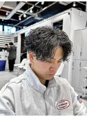 波巻きアップバング