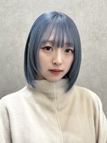 ロンド レア 天神大名店(Lond Le’a) 髪質改善イメチェンホワイトブロンド美髪ハイトーンレイヤー天神