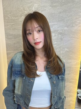 ロンドガーネット 池袋(Lond garnet) イメチェン外ハネボブ美髪ワイドバングレイヤー髪質改善縮毛矯正