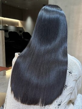 レーヴバイロンド 仙台(Reve by Lond) 外ハネボブイメチェンホワイトブロンド美髪ワイドバング髪質改善