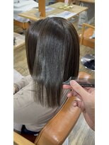 ラミール 学園店(lamiell) 髪質改善カラー/オリーブベージュ/寒色カラー