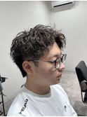 ツイストスパイラル　アップバング