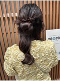 【大宮】ハーフアップアレンジ