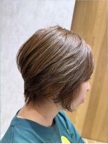 フィゼル あべのルシアス店(Aujua fizelle) 骨格ショートスタイル