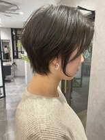 ハクバイジェービー 稲毛(hak by jb)&nbsp;丸型◎髪質改善カラーで作るアッシュベージュ[稲毛駅/白髪染め]