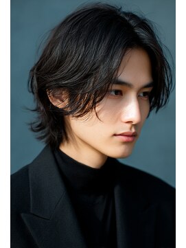 メンズ センターパート