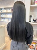 福山市美容室Caary髪質改善ストレートパーマ艶ストレート