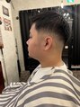 ブロートーキョーバーバーショップ 神田店(Bro Tokyo BARBERSHOP)&nbsp;ミドルフェード漢スタイル