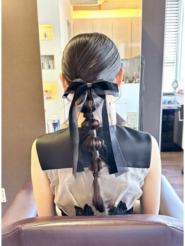 サロンドエトワル(Salon de etoile)の写真/【パーティーヘアセット¥6600→¥5500~】特別な日はプロにお任せ◎周りと差をつけるヘアセット