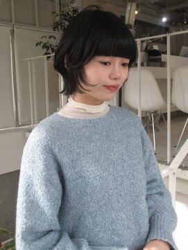 アクアオモテサンドウ(ACQUA omotesando) ◯レイヤーボブスタイル/切りっぱなしボブ/顔まわりレイヤー