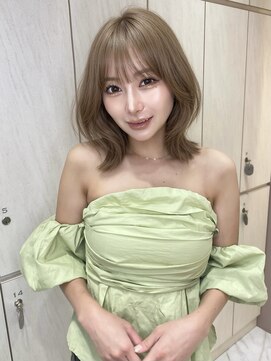 グローアイヴィ 大宮(GLROW IVY) ミディアム/オリーブカラー/赤みなし