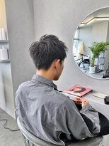 クロア(CHROA)&nbsp;【ツーブロ無しメンズ束感ショート】