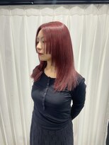 ヘアメイク ルカ(HAIR MAKE LUKA)&nbsp;姫カット×チェリーレッド