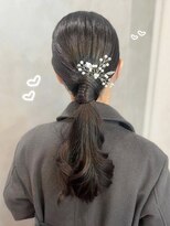 ジュエム(jouerm) 大人ポニーヘア♪/外苑前/ヘアセット