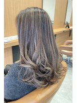 アクセスムーン 上水戸店(Access Moon)&nbsp;ピンクベージュ/アンブレラカラー/クールショート/前髪/上水戸